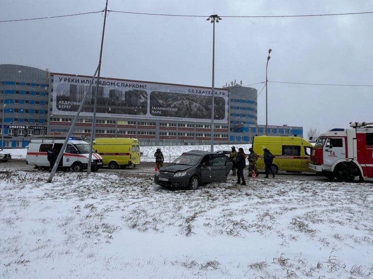 В ДТП всего пострадало три человека