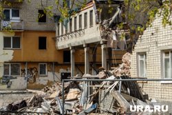 Жилые дома пострадали в результате атак ВСУ на Курскую область