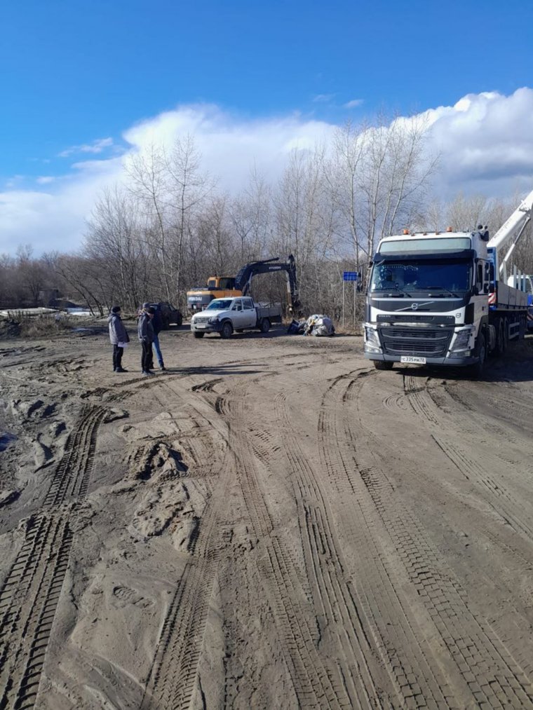 В Кетовском округе стартовали подготовительные работы к восстановлению моста