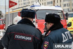 Сотрудники полиции разбудили людей, спавших внутри горящего дома (архивное фото)