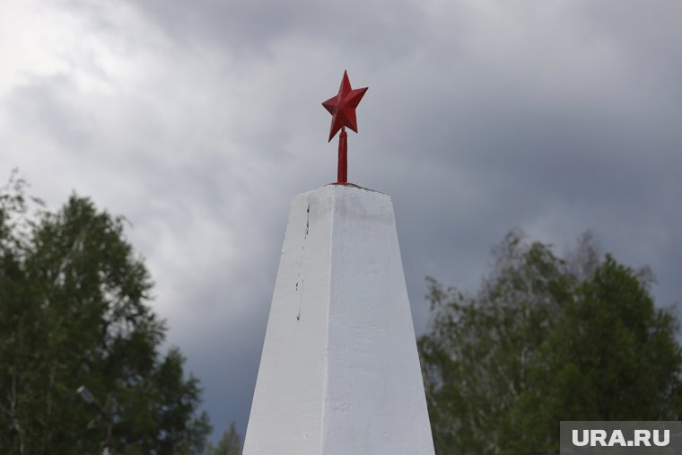 Памятник установлен в честь погибших воинов