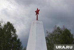 Памятник установлен в честь погибших воинов