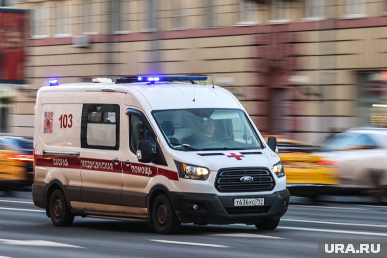 Ребенок сорвался с декоративной конструкции в парке, его увезли в больницу