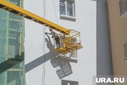 На объекте идут отделочные работы (архивное фото)