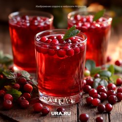 Холодный морс прекрасно утоляет жажду и помогает охладиться в жаркую погоду