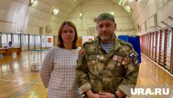 Участник СВО Алексей Дубинин вместе с супругой