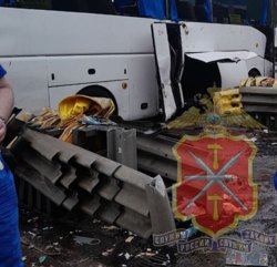 В полиции предполагают, что причиной ДТП мог послужить туман