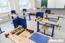 Новое оборудование появилось в трудовых классах в курганской школе (архивное фото)
