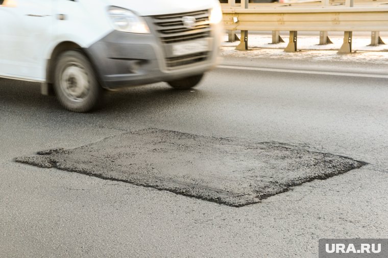 Сейчас на дороге проведен ямочный ремонт