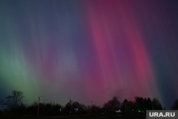 Северное сияние появилось из-за магнитной бури (архивное фото)