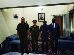 Глава Минобороны ЦАР встретился с Галимуллиным в столице республики
