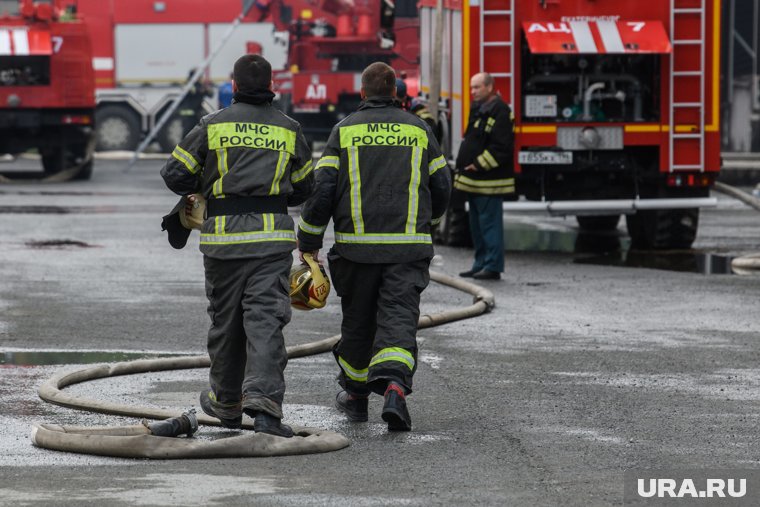 Площадь пожара составила около 400 квадратных метров