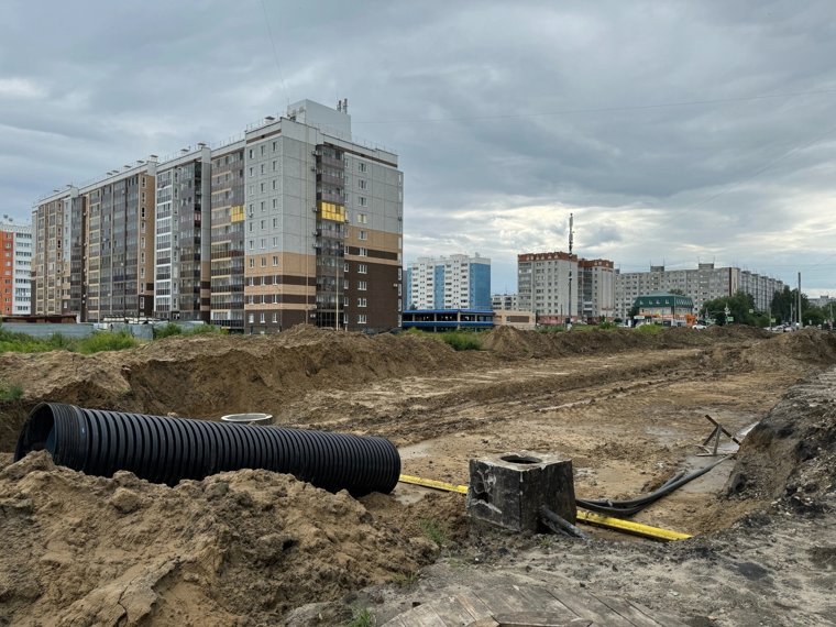 В Кургане не доделали дорогу к сроку сдачи