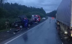 На место аварии выехали экстренные службы