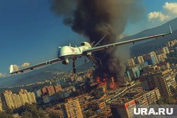 Возгорание произошло из-за атаки БПЛА