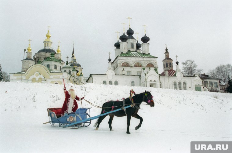 Великий Устюг - старинный город, поэтому здесь красивая архитектура