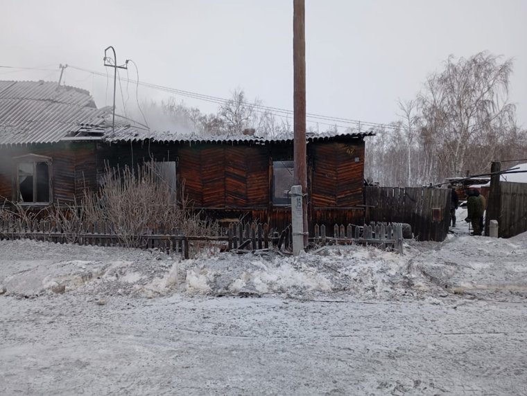 Пенсионер не выжил во время пожара в селе Сетовное