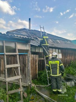 В Курганской области на пожаре погибли муж и жена