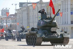 Т-34 всегда участвует в Парадах Победы