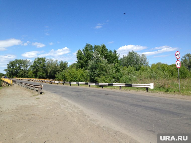 В Кургане мост в микрорайоне Малое Чаусово вскоре откроют