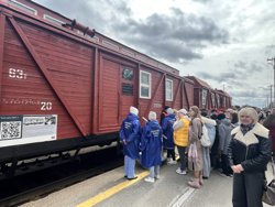 Очередь в вагон
