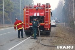 Спастели оперативно ликвидировали возгорание