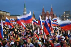 В сентябре 2022 года с Россией воссоединились четыре региона, жители почти единогласно проголосовали за