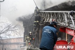 В Москве загорелось общежитие на первом этаже