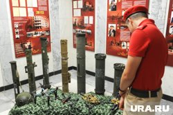 Бойцы доставили трофейную вражескую технику в управление