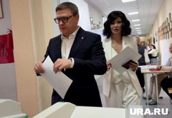 Текслер традиционно проголосовал в школе №92 в Металлургическом районе Челябинска