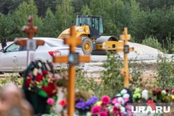 На кладбище ведется благоустройство и расширение территории