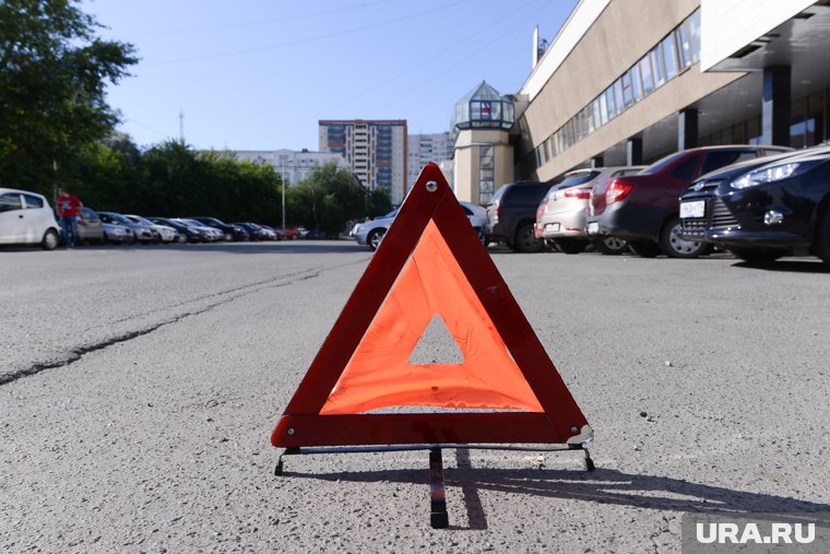 Авария произошла в центре Челябинска 