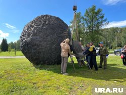 Скарабея устанавливают на место в Перми после реконструкции