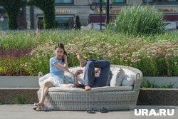 В начале июля в Москве установилась аномальная жара: столбики термометров достигли +32…+35 °C