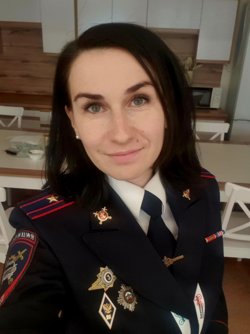 Любовь Медведева, начальник отдела пропаганды ГАИ ХМАО