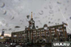 Вероятность грозы в Екатеринбурге превышает 50%