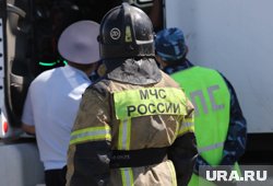 В Курганской области произошла авария с тремя фурами и легковым авто 