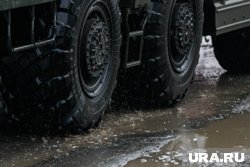 Колесо оторвалось от фуры и насмерть сбило мужчину