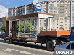 В Кургане переместили остановочный комплекс из 7 микрорайона в 3-й