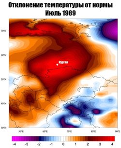 Среднемесячная температура была выше нормы на 4–5 градусов