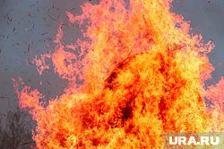 Машина загорелась в Академическом районе возле Дворца дзюдо