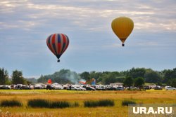 Курганцев покатают на воздушных шарах и аэростатах