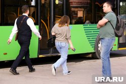 Инцидент произошел в городском автобусе №2