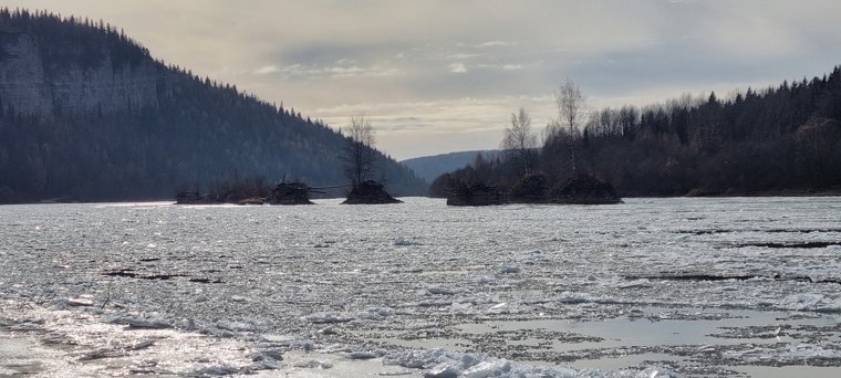 Скоро на Вишере лет встанет окончательно