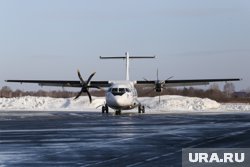 Самолет благополучно приземлился после поломки