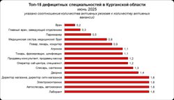 Эксперты составили список самых дефицитных профессий в Курганской области