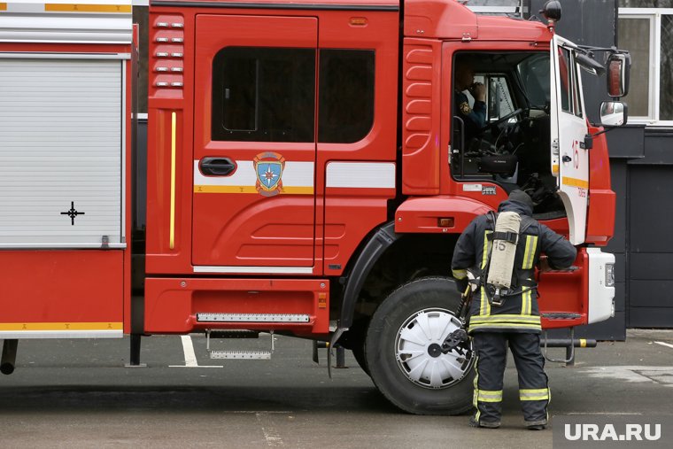 Пожар вспыхнул посреди ночи