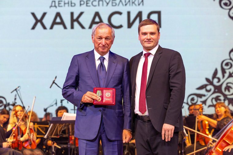 Константина Струкова наградили Орденом в Республике Хакасия