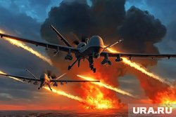 FPV-дроны уничтожили пикап и боевую бронированную машины «Snatch» под Харьковом
