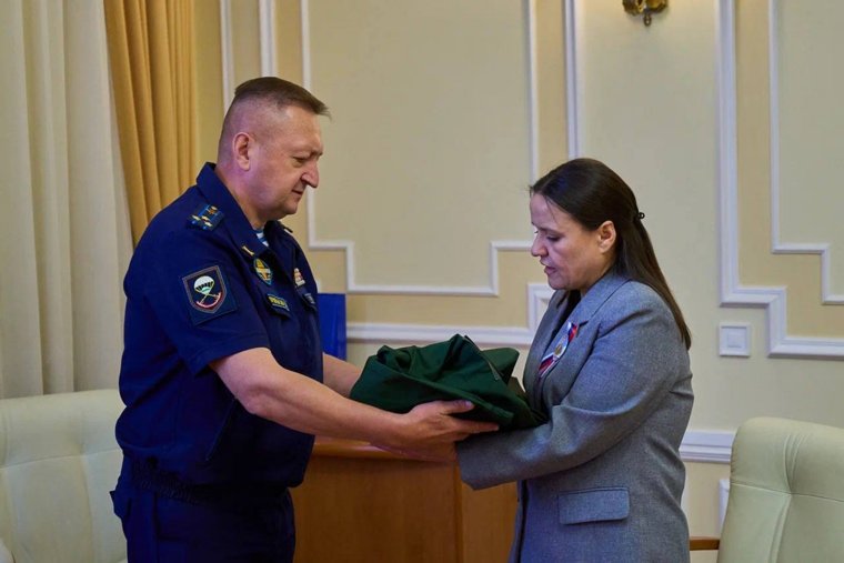 Валентине Палей передали военную форму ее сына, погибшего на СВО